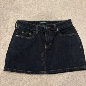 Wild Fable Dark Blue Denim Skirt